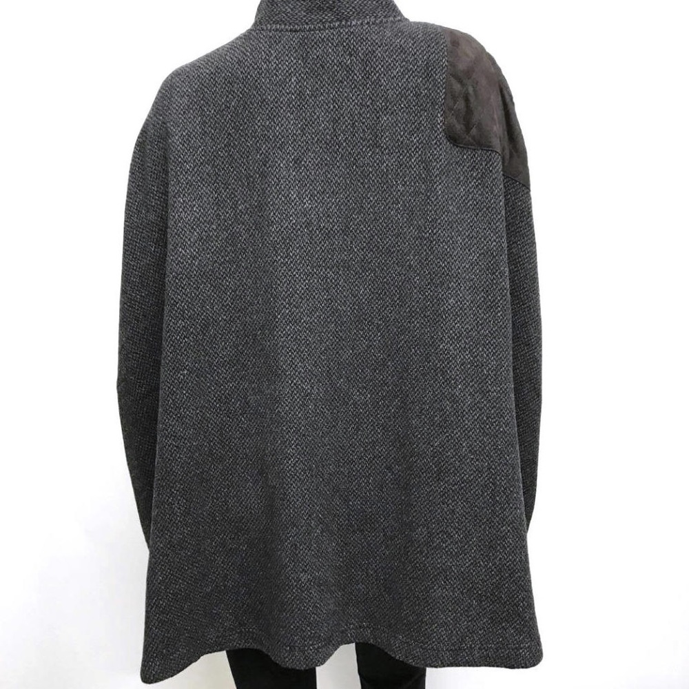 ❌❌SOLD❌❌ RALPH LAUREN Tweed CAPE Poncho XS S M - Picture 8 of 8